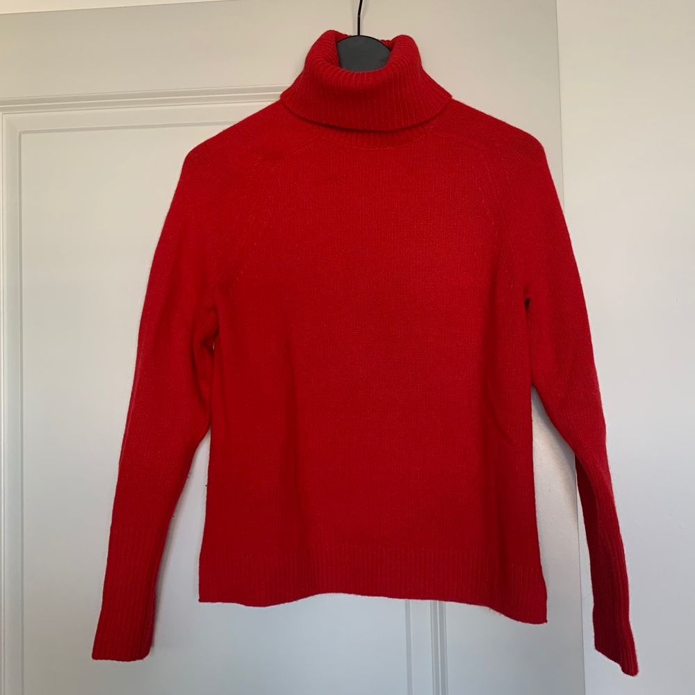 Classic Turtleneck Wool-cashmere Blend